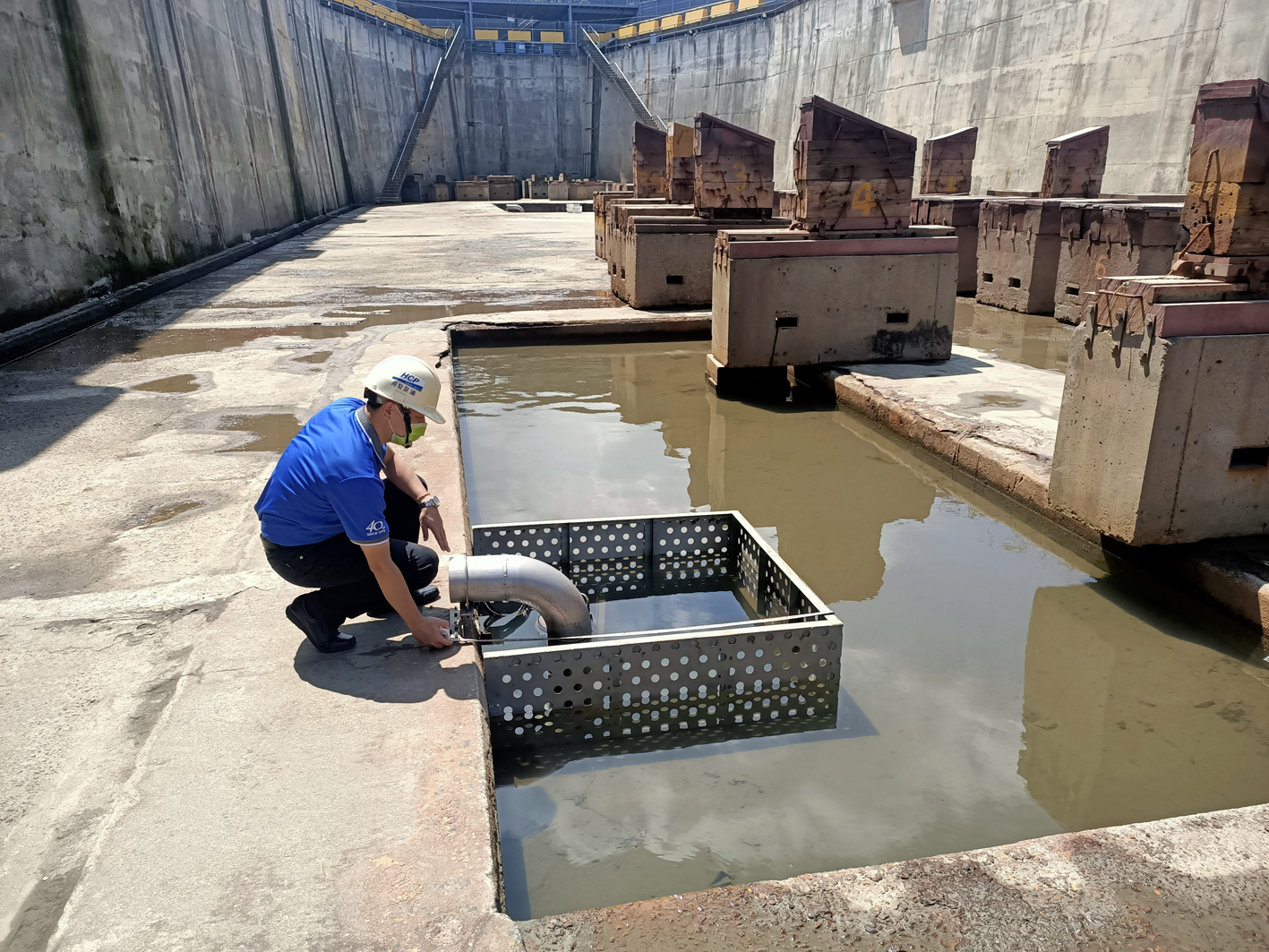 Perbaikan Dewatering Dock Pits di Taiwan